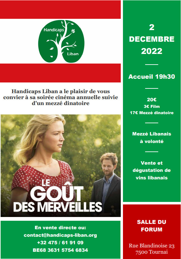 Soirée cinéma 02 Décembre 2022